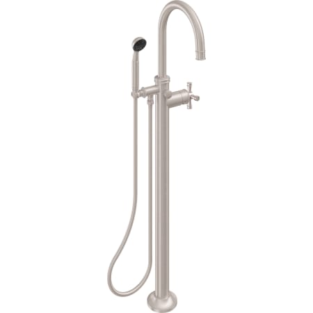 A large image of the California Faucets C108X-ETS.18 Satin Nickel