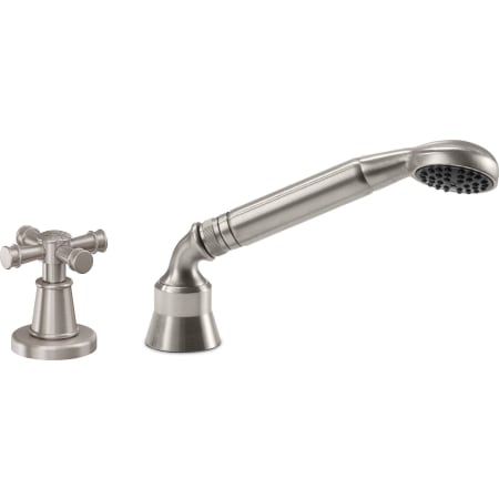 A large image of the California Faucets C1X.15S.18 Satin Nickel