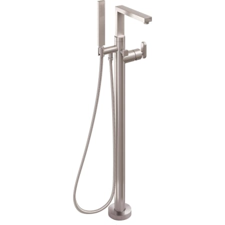 A large image of the California Faucets C208-ETS.18 Satin Nickel