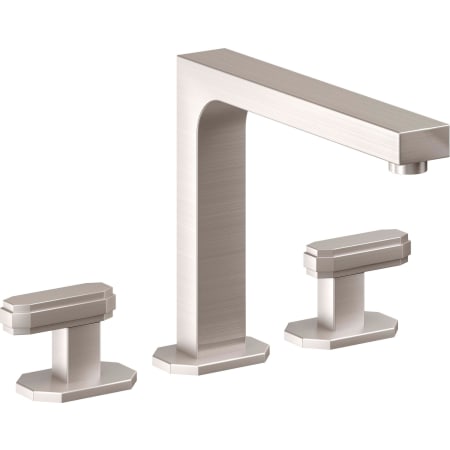 A large image of the California Faucets C208 Satin Nickel