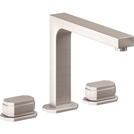 A large image of the California Faucets C208B Satin Nickel