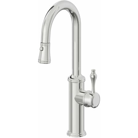 A large image of the California Faucets K10-101-42 Polished Chrome