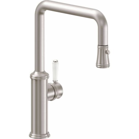 A large image of the California Faucets K10-103-35 Satin Nickel