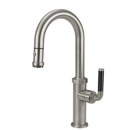 A large image of the California Faucets K30-100-FL Satin Nickel