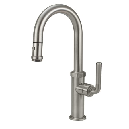 A large image of the California Faucets K30-100-KL Satin Nickel