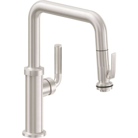 A large image of the California Faucets K30-103SQ-KL Satin Nickel