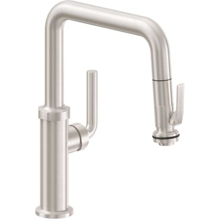 A large image of the California Faucets K30-103SQ-SL Satin Nickel