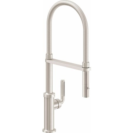 A large image of the California Faucets K30-150-KL Satin Nickel