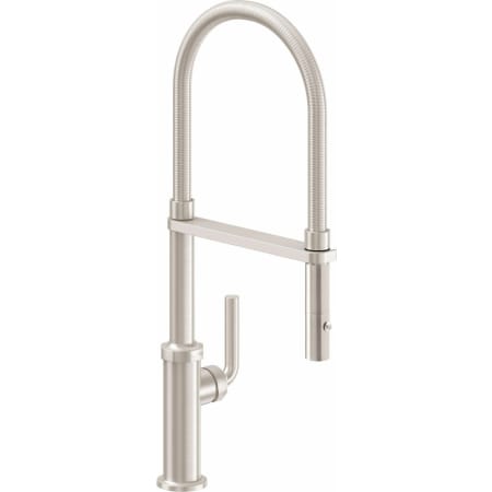 A large image of the California Faucets K30-150-SL Satin Nickel