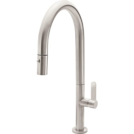 A large image of the California Faucets K50-100-RB Satin Nickel