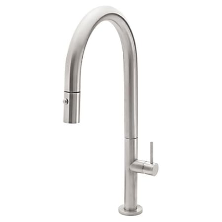 A large image of the California Faucets K50-100-SST Satin Nickel