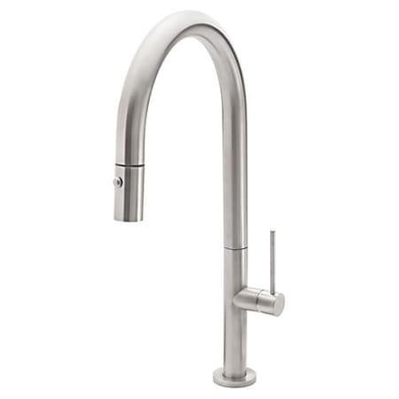 A large image of the California Faucets K50-100-ST Satin Nickel