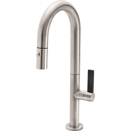 A large image of the California Faucets K50-101-BFB Satin Nickel