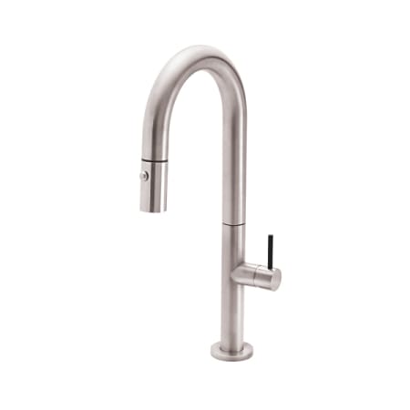 A large image of the California Faucets K50-101-BSST Satin Nickel