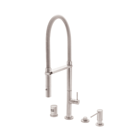 A large image of the California Faucets K50-150-SST Polished Chrome