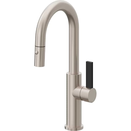 A large image of the California Faucets K51-101-BFB Satin Nickel