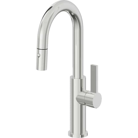 A large image of the California Faucets K51-101-FB Polished Chrome