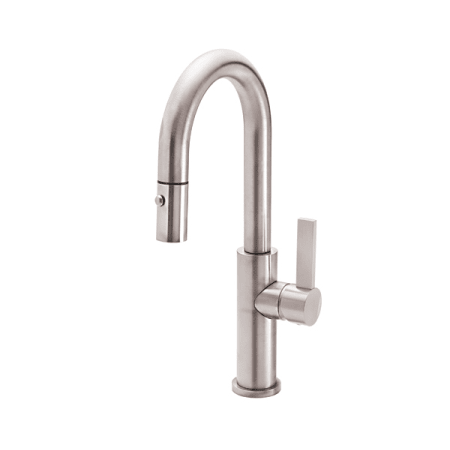 A large image of the California Faucets K51-101-FB Satin Nickel