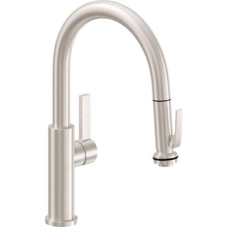 A large image of the California Faucets K51-102SQ-FB Satin Nickel