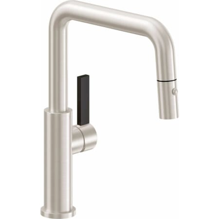 A large image of the California Faucets K51-103-BFB Satin Nickel