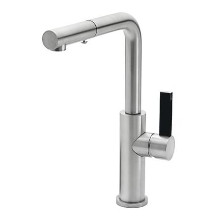 A large image of the California Faucets K51-110-BFB Satin Nickel