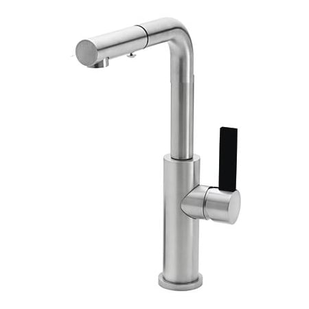 A large image of the California Faucets K51-111-BFB Satin Nickel
