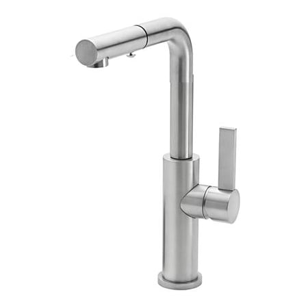 A large image of the California Faucets K51-111-FB Satin Nickel