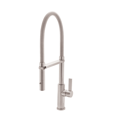 A large image of the California Faucets K51-150-FB Satin Nickel