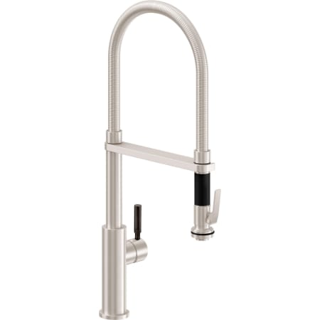 A large image of the California Faucets K51-150SQ-BST Satin Nickel