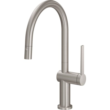 A large image of the California Faucets K55-102-TG Satin Nickel