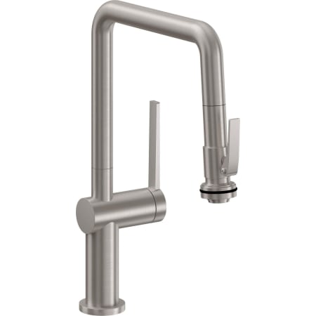 A large image of the California Faucets K55-103SQ-TG Satin Nickel