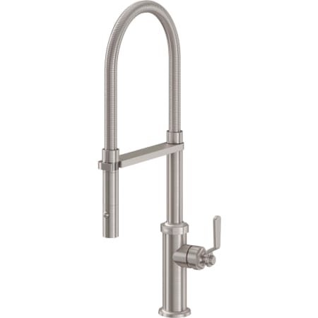 A large image of the California Faucets K81-150-BL Satin Nickel