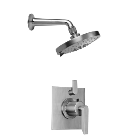 A large image of the California Faucets KT01-45.18 Satin Nickel