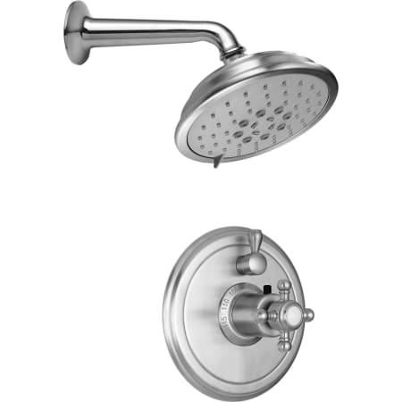 A large image of the California Faucets KT01-47.18 Ultra Stainless Steel