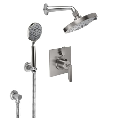 A large image of the California Faucets KT02-45.25 Ultra Stainless Steel