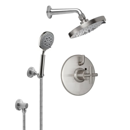 A large image of the California Faucets KT02-65.18 Ultra Stainless Steel