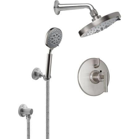 A large image of the California Faucets KT02-66.18 Ultra Stainless Steel