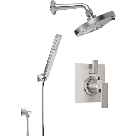 A large image of the California Faucets KT02-77.18 Ultra Stainless Steel