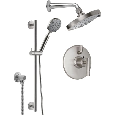 A large image of the California Faucets KT03-66.18 Ultra Stainless Steel