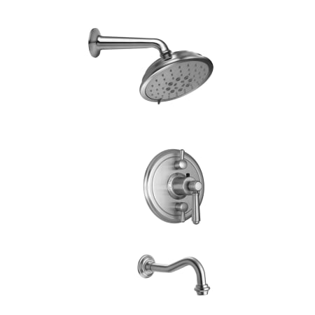 A large image of the California Faucets KT05-33.18 Satin Nickel