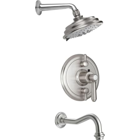 A large image of the California Faucets KT05-33.18 Ultra Stainless Steel
