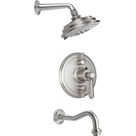 A large image of the California Faucets KT05-33.25 Ultra Stainless Steel