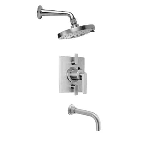 A large image of the California Faucets KT05-45.25 Satin Nickel