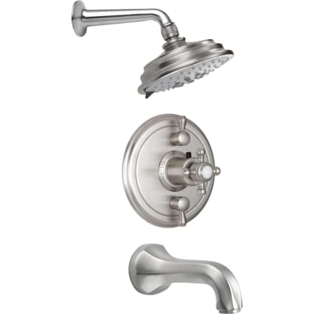 A large image of the California Faucets KT05-47.18 Ultra Stainless Steel