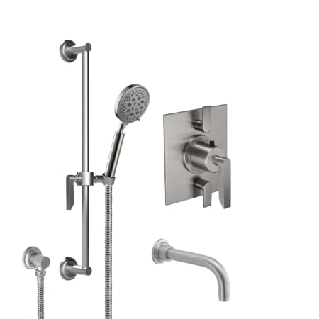 A large image of the California Faucets KT06-45.18 Ultra Stainless Steel