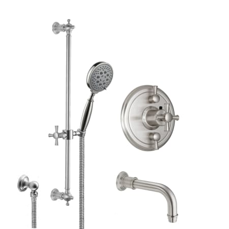A large image of the California Faucets KT06-48X.18 Ultra Stainless Steel