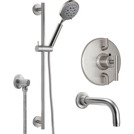A large image of the California Faucets KT06-66.18 Ultra Stainless Steel