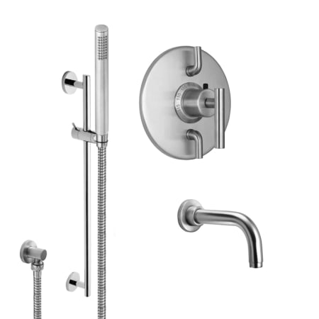 A large image of the California Faucets KT06-66.25 Satin Nickel