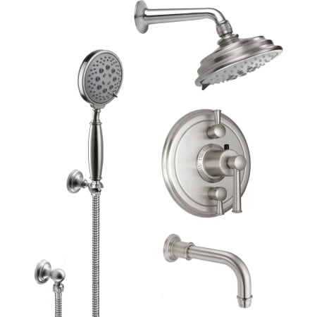 A large image of the California Faucets KT07-48.18 Ultra Stainless Steel