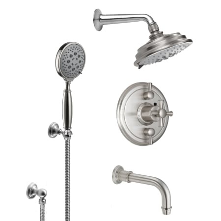 A large image of the California Faucets KT07-48X.25 Ultra Stainless Steel
